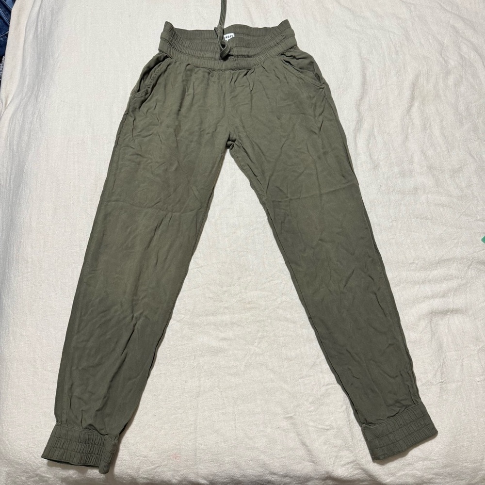 Sunday Best Khaki Jogger Pants